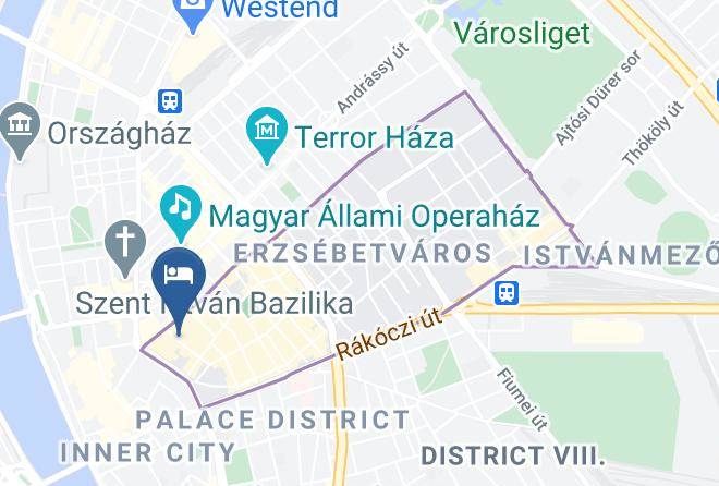 Roombach Hotel Budapest Center Map