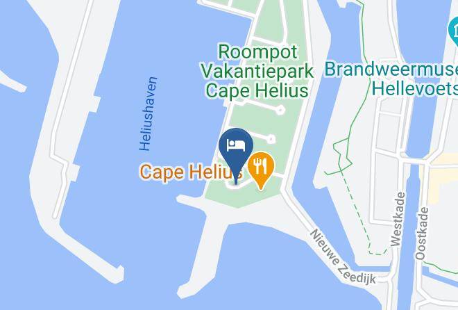 Gemeente Hellevoetsluis - Cape Helius Beach Hotel Maps