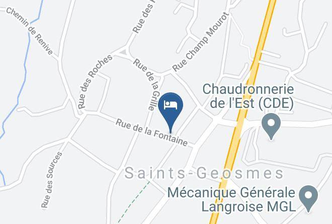 Haute Marne - Les Chambres D'eponine Maps