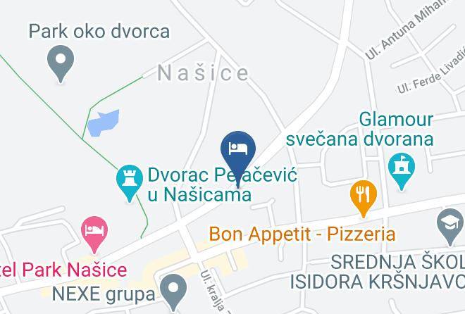 Nasice - Sobe Ivancica Maps