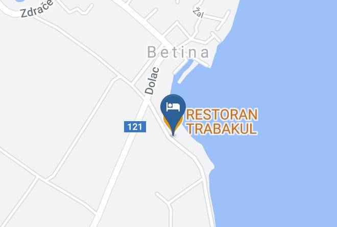 Tijesno - Trabakul Maps