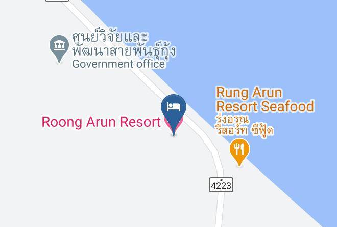Amphoe Chaiya - Roong Arun Resort Maps