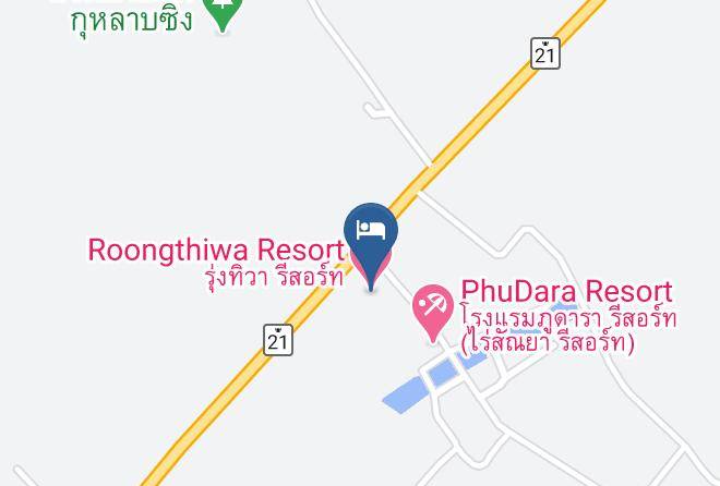 Amphoe Phu Ruea - Roongthiwa Resort Maps