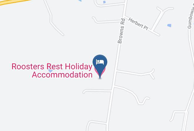 Latrobe - Roosters Rest Holiday Accommodation Maps