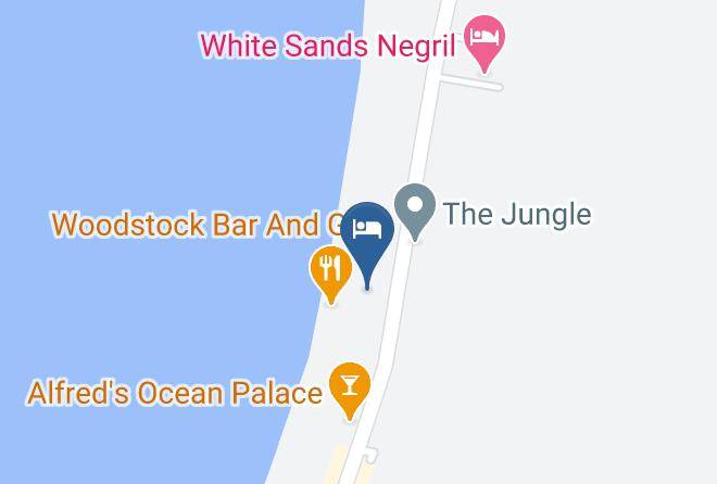Roots Bamboo Beach Resort Map - Jamaica - Westmoreland