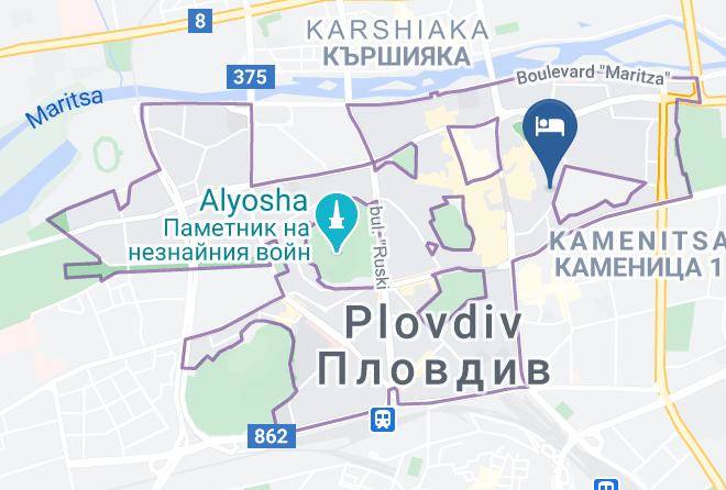 Plovdiv - Roots Hotel And Wine Bar Maps