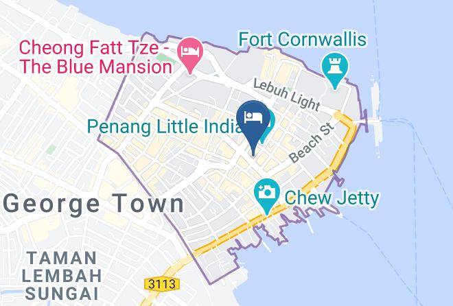 Georgetown - Ros Heritage Motel Maps