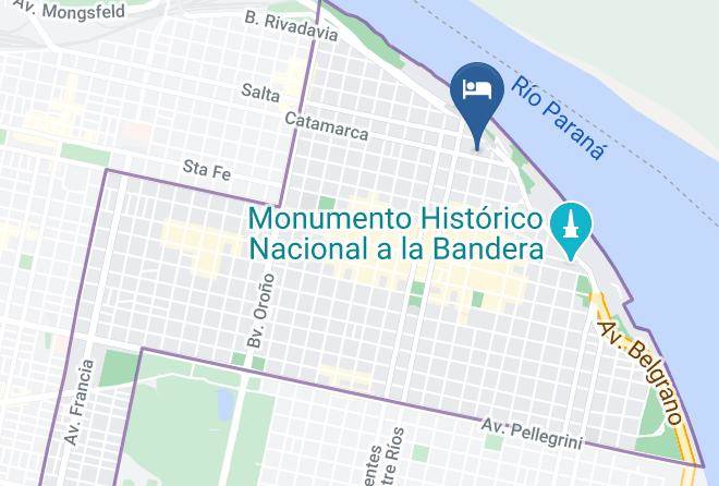 Rosario - Ros Tower Hotel Maps