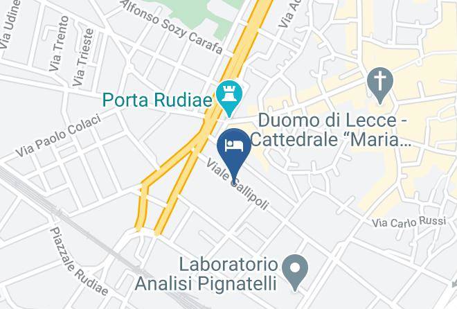 Lecce - Rosa Del Salento Maps