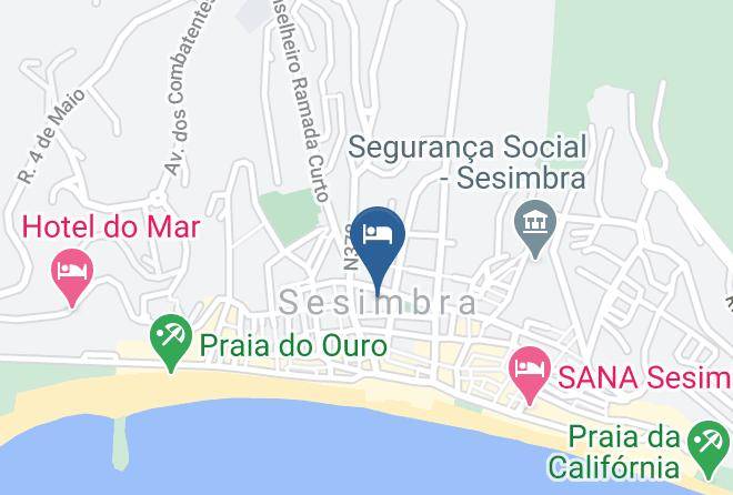 Sesimbra - Rosa Flat Sesimbra Maps