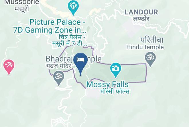 Mussoorie - Rosa Green N Breeze Mussoorie Maps