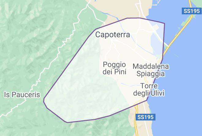 Cagliari - Rosa Hotel Maps