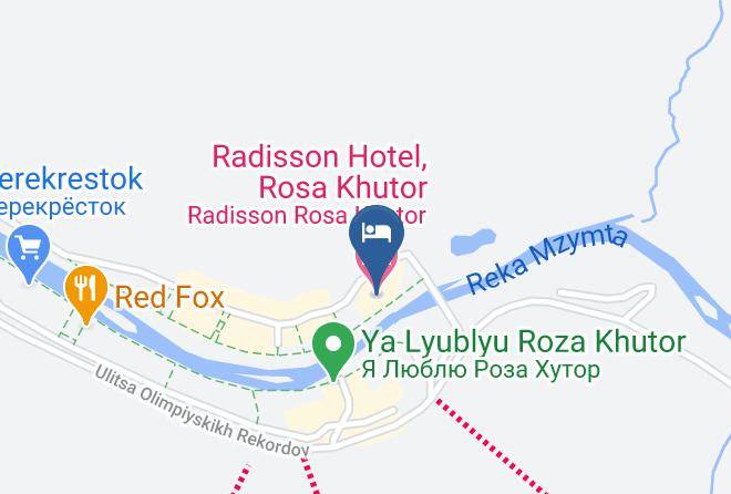 Sochi - Radisson Hotel Rosa Khutor Maps
