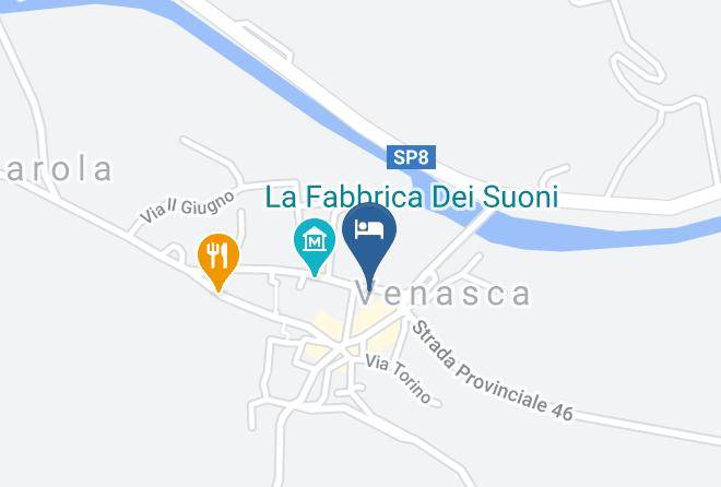 Cuneo - Rosa Rossa Affittacamere Maps
