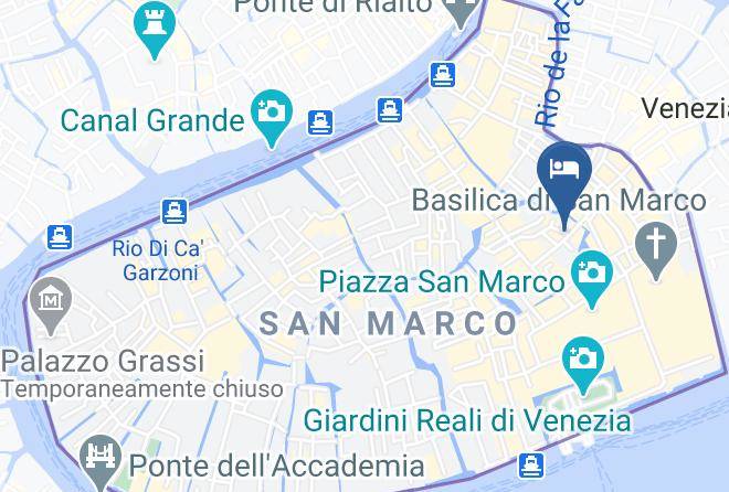 Venice - Rosa Salva Hotel Maps