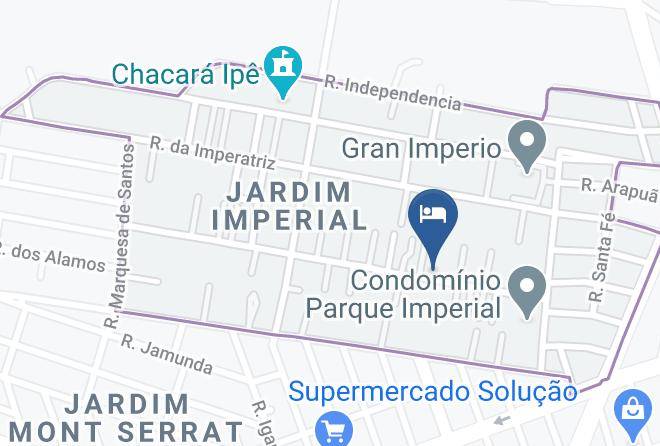 Aparecida De Goiania - Rosa Spa Engenho Do Corpo Maps