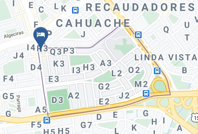 San Borja - Hotel Rosa Toro Maps