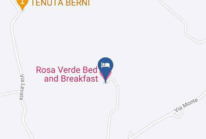 Rimini - Rosa Verde Bed And Breakfast Maps