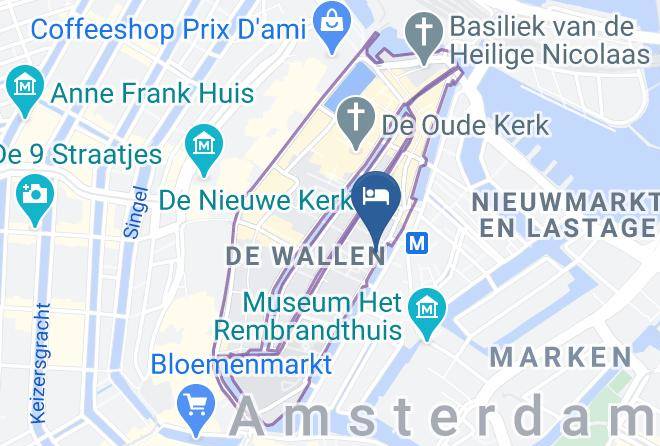 Amsterdam - Rosalia's Inn Upstairs Maps