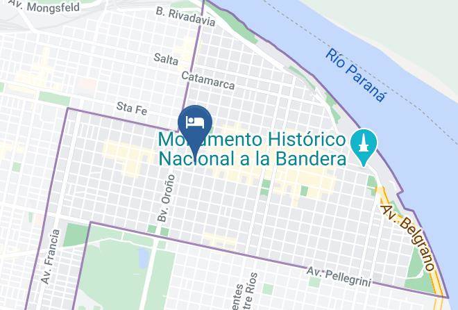 Rosario - Rosario Bed And Breakfast Maps
