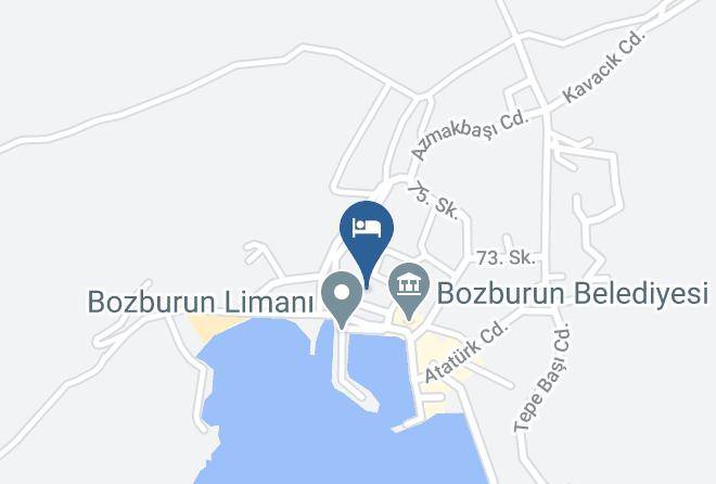 Marmaris - Rosario Blue Otel Maps