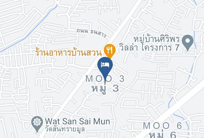 Amphoe San Sai - Rosario Oasis Resort Maps