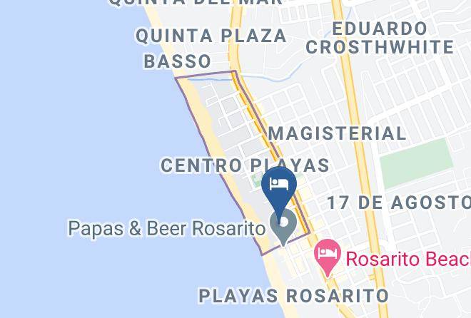 Rosarito Beach Municipality - Rosarito Inn Maps