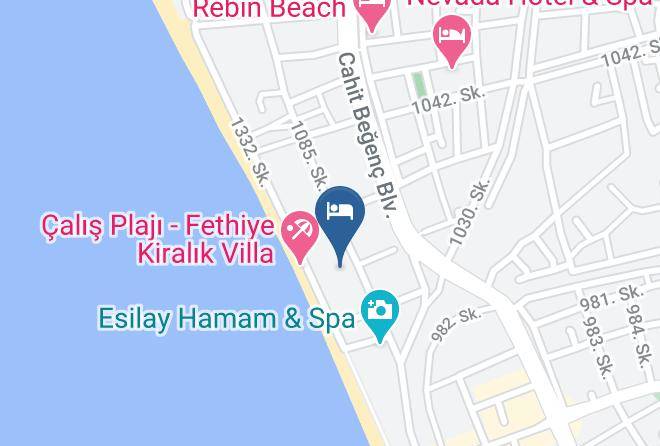 Fethiye - Rosary Beach Maps