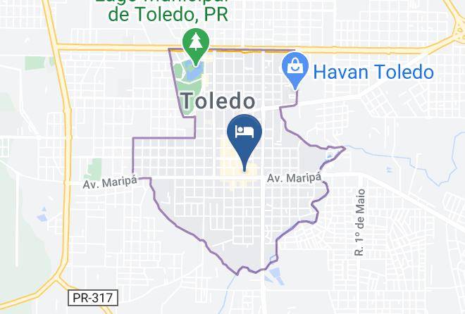 Toledo - Rosas Hotel Maps
