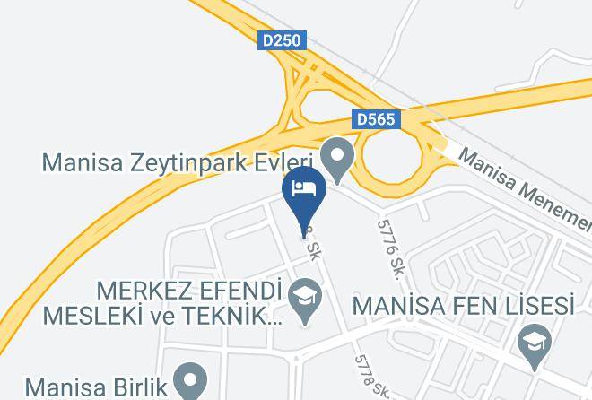 Yunusemre - Rose Bay Hotel Manisa Maps