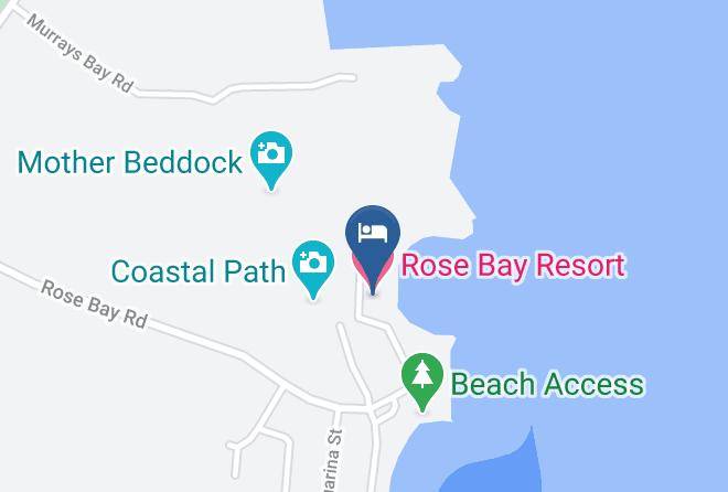 Whitsunday - Rose Bay Resort Maps