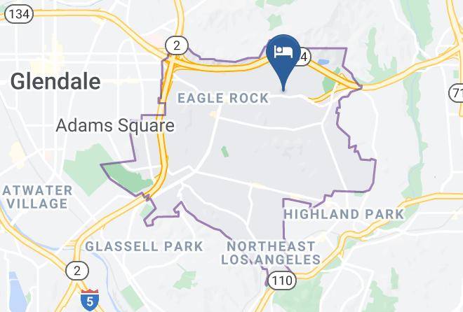 Los Angeles - Rose Bowl Motel Maps