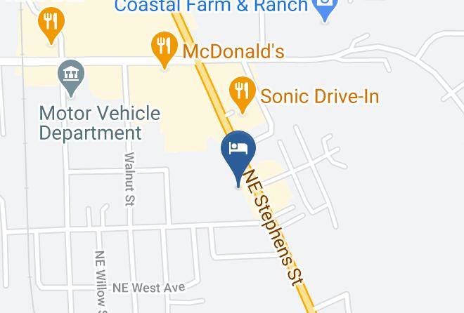 Douglas - Rose City Motel Maps