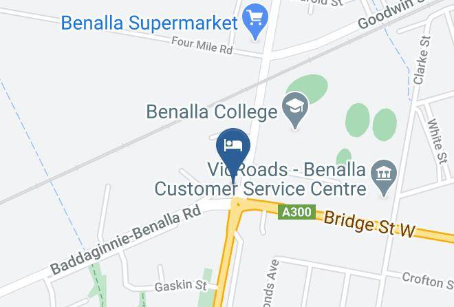 Benalla - Rose City Motor Inn Maps