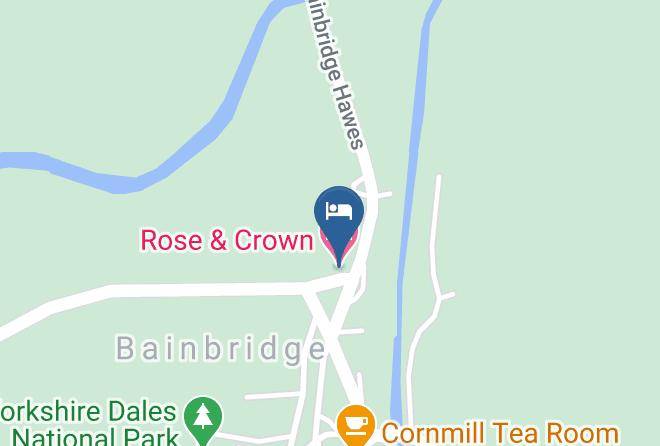North Yorkshire - Rose & Crown Hotel Leyburn Maps