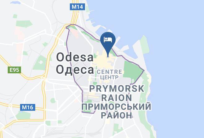 Odesa - Rose D'opera Hotel Maps