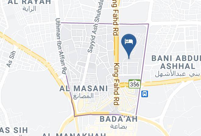 Medina - Rose Diamond Hotel Maps