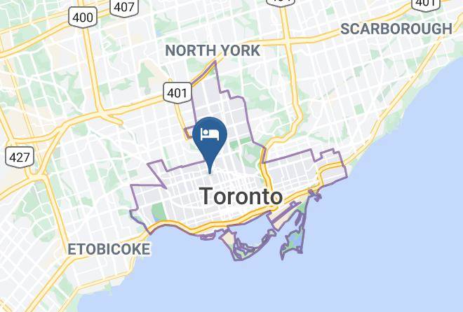 Toronto - Rose Garden B&b Maps