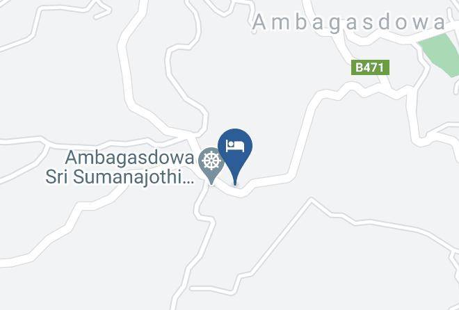 Rose Garden Hotel Ambagasdowa Map