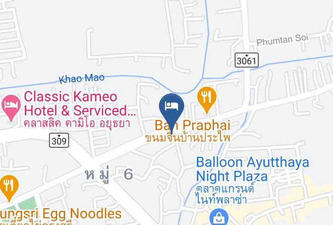 Amphoe Phra Nakhon Si Ayutthaya - Rose Garden Hotel Maps