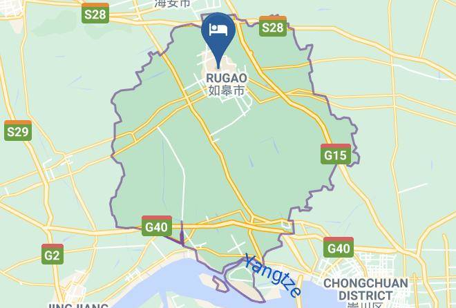 Nantong - Rose Garden Hotel Maps