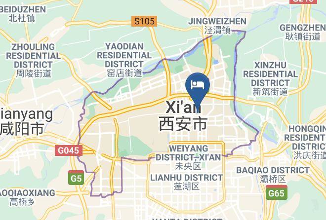 Xi An - Rose Garden Hotel Maps