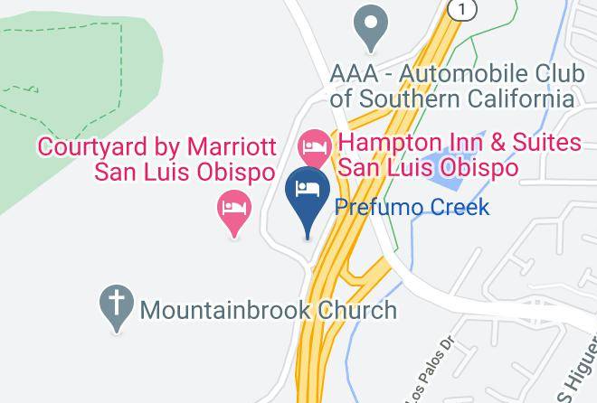 San Luis Obispo - Rose Garden Inn Maps