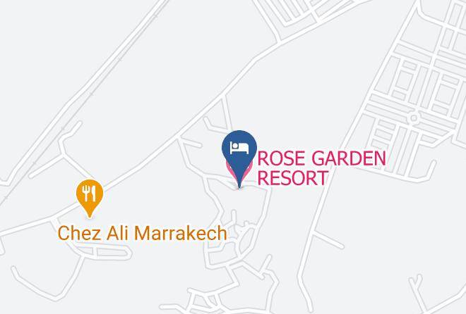 Marrakesh - Rose Garden Resort Maps