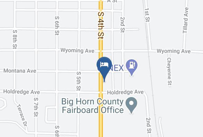 Big Horn - Rose Garden Rv Park Maps