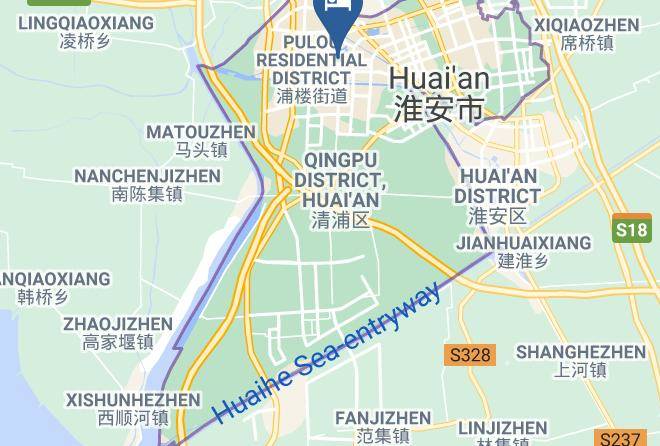 Huaian - Rose Hotel Maps