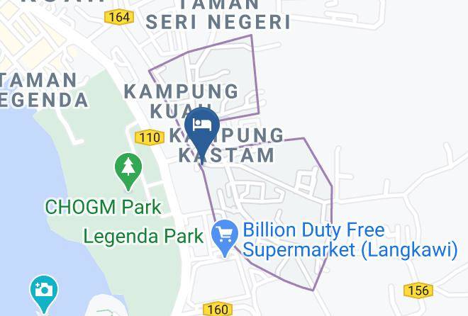 Langkawi - Rose Inn Motel Maps