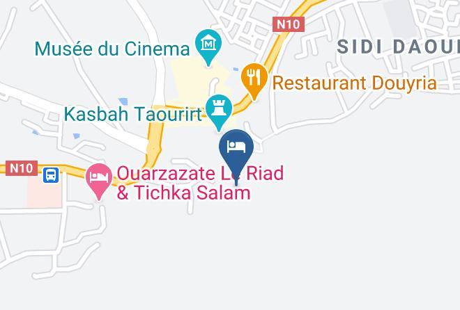 Ouarzazate - Rose Noire Maps