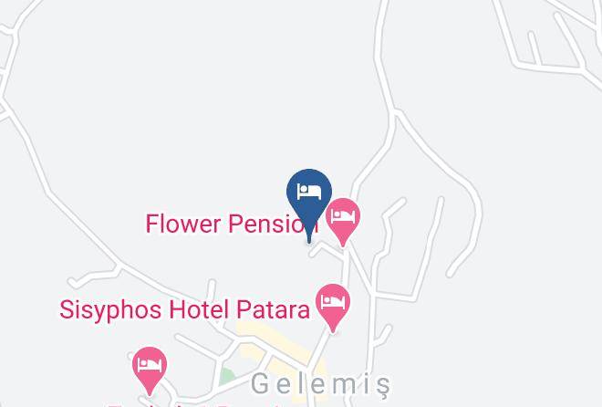 Antalya - Rose Pension Maps