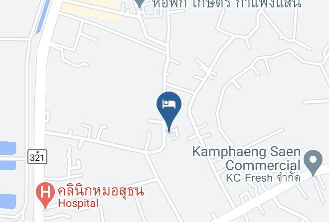 Amphoe Kamphaeng Saen - Rose Resort Maps